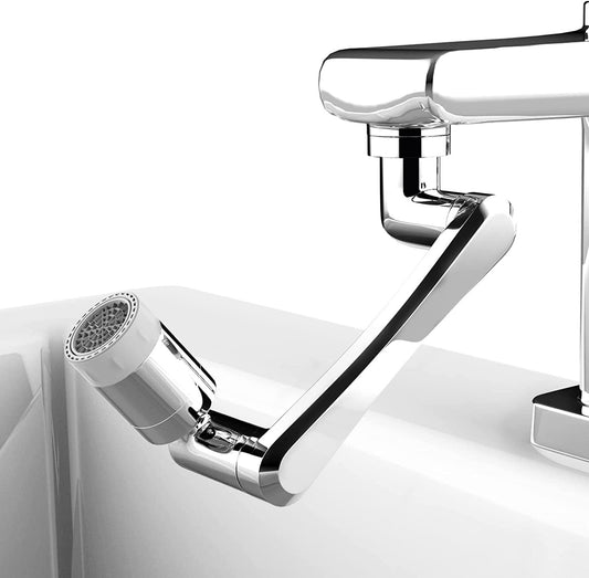 360° Rotating Faucet Extender with Dual Spray Modes